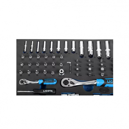 Licota Набор инструмента 1/2" и 1/4" 94 пр. в ложементе EVA