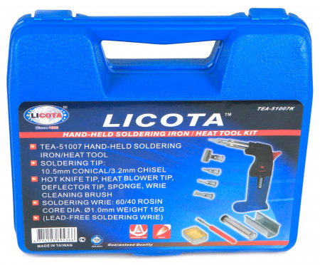 Licota Паяльник газовый угловой 15 мл