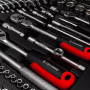 RUNTEC TECHNIC Набор ручных инструментов 142 предмета 1/2", 3/8", 1/4"