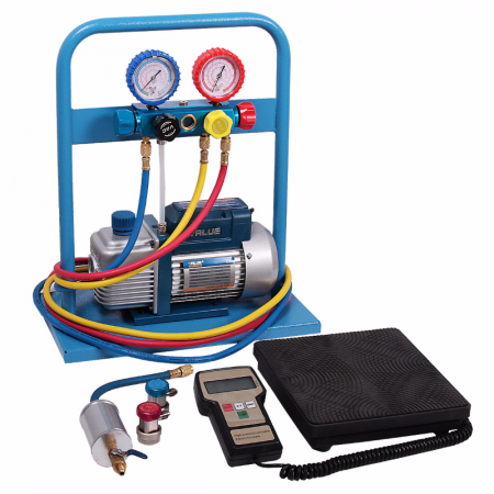AC-2024 Комплект для заправки кондиционеров, standart
