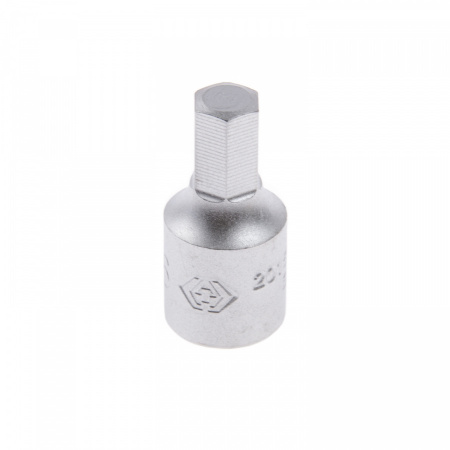 KING TONY Насадка (бита) торцевая 1/4", HEX, 6 мм, L = 25 мм
