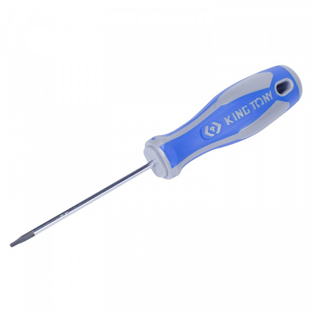 KING TONY Отвертка TORX Т9H, L = 75 мм, с отверстием 