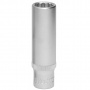Thorvik Головка торцевая глубокая 12-гранная 1/2"DR, 13 мм