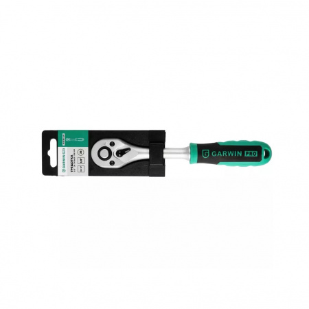 GARWIN PRO Трещотка, 3/8", 36 зубцов, длина 199 мм