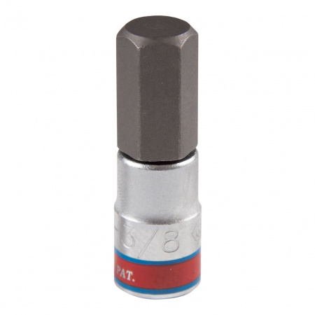 KING TONY Насадка (бита) торцевая 1/4", Hex, 3/8", L = 37 мм