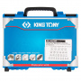 KING TONY Набор ударных торцевых головок 1/2", двенадцатигранные, 8-36 мм, 27 предметов