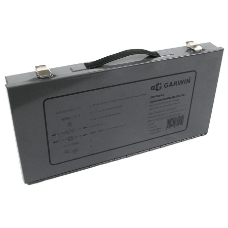 GARWIN INDUSTRIAL Набор метчиков и плашек М3 - 12, HSS, DIN352, 44 предмета