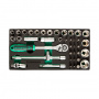 GARWIN PRO Набор торцевых головок 1/2" 41 пр. в ложементе EVA