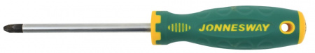 Jonnesway Отвертка стержневая POZIDRIV ANTI-SLIP GRIP, PZ3x150