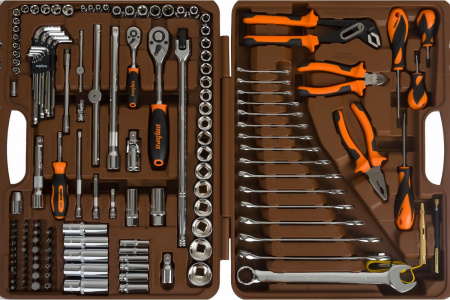 OMBRA Набор инструмента универсальный 1/4", 1/2"DR, 143 предмета